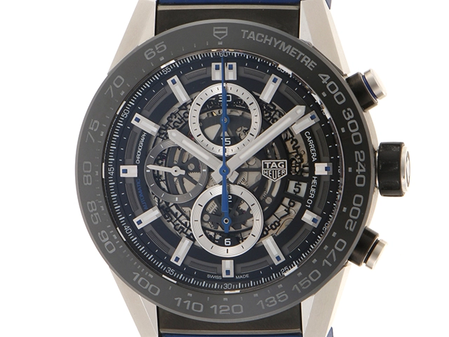 TAG HEUER カレラ キャリバーホイヤー01 クロノグラフ 自動巻き TAG HEUER カレラ キャリバーホイヤー01 クロノグラフ 自動巻き