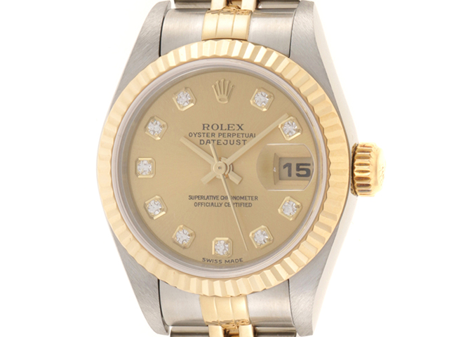 K番 ROLEX ロレックス デイトジャスト 79173G 自動巻き SS/YG