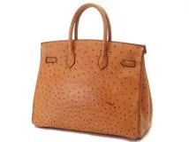 HERMES エルメス バーキン35 チェスナッツ ゴールド金具