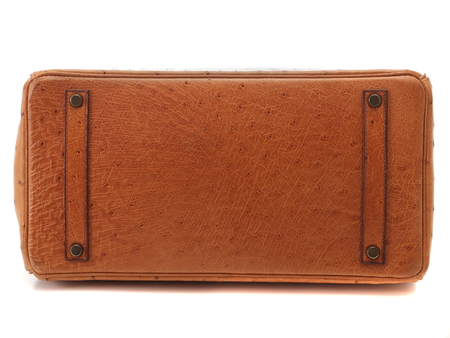 HERMES エルメス バーキン35 チェスナッツ ゴールド金具 