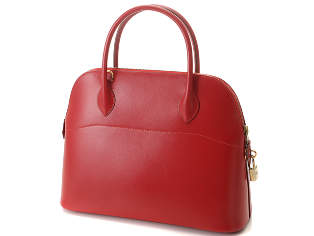 HERMES エルメス ハンドバッグ ボリード31 ルージュヴィフ HERMES エルメス ハンドバッグ ボリード31 ルージュヴィフ