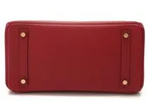エルメス HERMES　コインケース ズールー 　 ルージュエルメス HERMES エルメス バーキン30 ルージュグレナ ゴールド金具