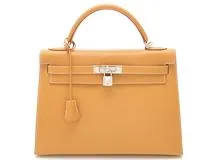 HERMES エルメス ケリー32 ナチュラル×SV【431】2148103546433 の購入
