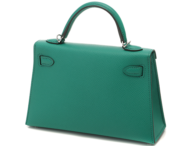 HERMES エルメス ミニケリー2アマゾン ヴェールジェイド/SV HERMES エルメス ミニケリー2アマゾン ヴェールジェイド/SV