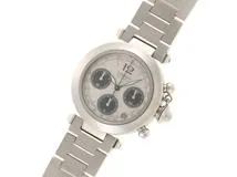Cartier カルティエ  パシャC クロノ　SS　クロノグラフ　W31048M7（2148103547263）【200】