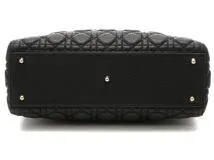 DIOR ディオール カナージュ レディディオール ブラック レザー DIOR ディオール カナージュ レディディオール ブラック レザー