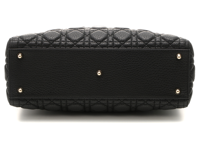 DIOR ディオール カナージュ レディディオール ブラック レザー DIOR ディオール カナージュ レディディオール ブラック レザー