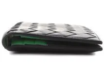 Bottega Veneta グリーン 長財布 イントレチャート ボッテガヴェネタ BOTTEGA VENETA 長財布 ロングウォレット