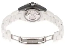 シャネル　CHANEL　J12　メンズ腕時計　Ｈ6515　パラドックス　キャリバー12.1　自動巻き　ホワイト文字盤　セラミック　ステンレス　【433】