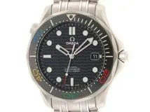 OMEGA オメガ　メンズ オートマチック　シーマスターダイバー300M コーアクシャル リオ2016リミテッドエディション 522.30.41.20.01.001　ブラック文字盤 SS【472】HK