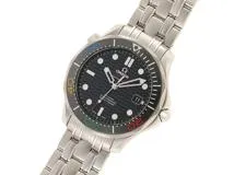 OMEGA オメガ　メンズ オートマチック　シーマスターダイバー300M コーアクシャル リオ2016リミテッドエディション 522.30.41.20.01.001　ブラック文字盤 SS【472】HK