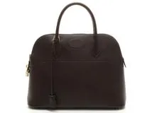 HERMES エルメス　ボリード37 カカオ　GP【431】2148103553011