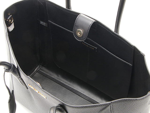 MICHAEL KORS マイケルコース KALI ラージ ブラック レザー