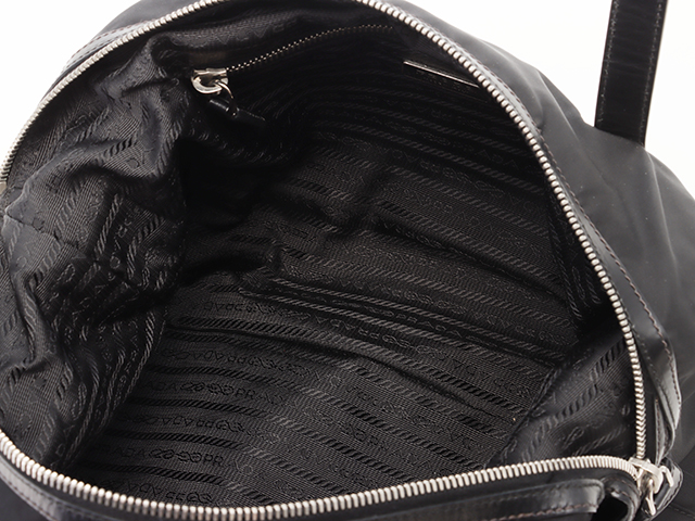 PRADA プラダ トートバッグ ナイロン／レザー ブラック BR3249
