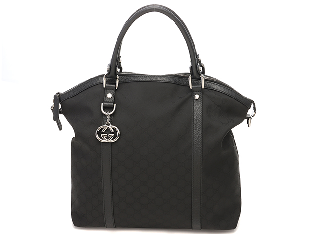 楽天市場】GUCCI グッチ ブラック ゴールド金具 GGキャンバス