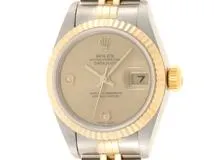  2024年おすすめのアイテム満載 P番2001年並行品 ROLEX ロレックス デイトジャスト26 791732BR アナログ（自動巻き）