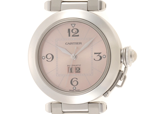 カルティエ Cartier 腕時計 パシャC W31058M7 ビッグデイト カレンダー