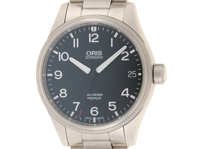 ORIS オリス 腕時計 ビッグクラウン プロパイロット ビッグデイト ...