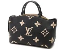LOUIS VUITTON ルイ・ヴィトン　プティ・パレＰＭ　モノグラム・アンプラント　ブラック／ベージュ　Ｍ58913【436】2148103556531