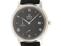 OMEGA　オメガ　デ・ヴィル　プレステージ　424.13.40.21.01.002　ステンレス/カワ　SS/革　ブラック　メンズ　自動巻き【432】2148103556784