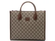 GUCCI グッチ GGスプリームスモールトートバッグ ベージュ