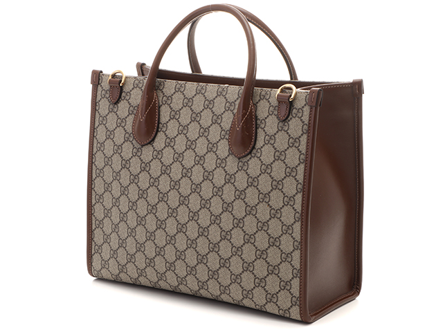 GUCCI グッチ GGスプリームスモールトートバッグ ベージュ