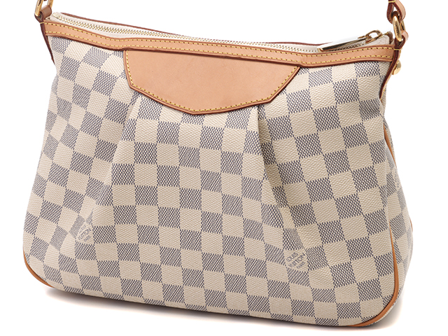 LOUIS VUITTON ダミエ アズール シラクーサ　MM 鑑定済　即日発送 LOUIS VUITTON ルイ・ヴィトン シラクーサPM ダミエ・アズール