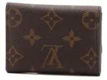 LOUIS VUITTON ルイヴィトン　折財布　モノグラム　Wホック　レザー LOUIS VUITTON ルイ・ヴィトン ポルトフォイユ・マイクロ M68703