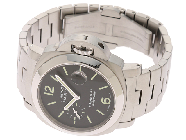 PANERAI パネライ ルミノール マリーナ PAM00299/OP6763 自動巻き メンズ ブラック【436】2148103560415 の購入 なら「質」の大黒屋（公式）