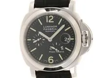 PANERAI パネライ 腕時計 ルミノール パワーリザーブ PAM00090 ブラック文字盤 ステンレス／ラバー 自動巻き  2009年並行品【472】SJ の購入なら「質」の大黒屋（公式）