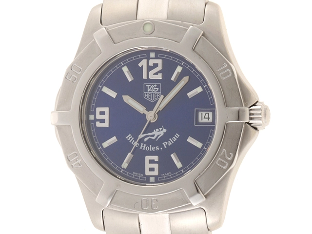 TAG HEUER タグ・ホイヤー エクスクルーシブ パラオ WN1116.BA0332 ステンレス SS ブルー メンズ  クォーツ【432】2148103560996 の購入なら「質」の大黒屋（公式）