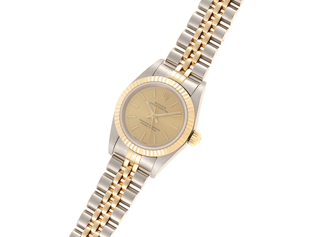 P番 ROLEX ロレックス 時計 オイスター パーペチュアル 76193 自動巻き