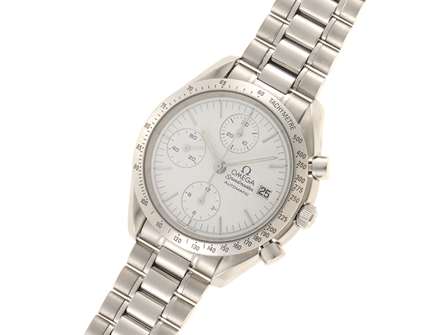 オメガ OMEGA 3511.20 スピードマスター デイト 自動巻き 3511.20 ホワイト OMEGA（オメガ）スピードマスター デイト 中古