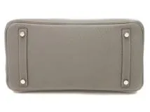 HERMES　エルメス　バーキン30　グリメイヤー　SV　トリヨンクレマンス　U刻印　【432】　2148103564253