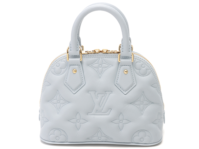 LOUIS VUITTON　ルイ・ヴィトン　アルマ・ソフトＢＢ　バブルグラム　ブルーグラシエールM59822【460】2148103565502