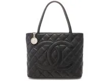 CHANEL シャネル マトラッセ復刻 トートバッグ ブラック
