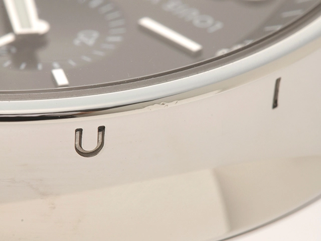 LOUIS VUITTON  ルイヴィトン 腕時計 タンブール ムーンスターGM Q8E00Z ステンレススチール/アリゲーターベルト クオーツ【472】TS