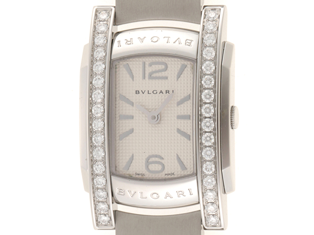 BVLGARI ブルガリ レディース腕時計 アショーマD AA26C6SPGS ホワイト(白)文字盤 クォーツ  K18ピンクゴールド コンビ 仕上げ済