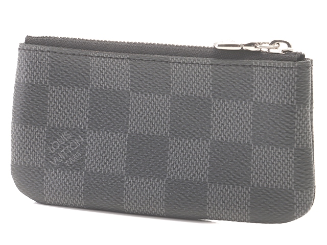 ルイヴィトン ポシェットクレ ダミエ グラフィット ケース 黒 カードキーケース ポシェット・クレ ダミエ・グラフィット｜ルイ