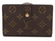 ルイヴィトン LOUIS VUITTON 二つ折りがま口財布 モノグラム ポルト ...