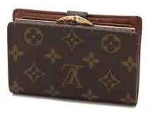 ルイヴィトン LOUIS VUITTON 二つ折りがま口財布 モノグラム ポルト