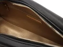 CHANEL　シャネル　マトラッセ　チェーンショルダー　ブラック／ＧＰ／ＳＶ　レザー／フェイクパール【471】Ｙ