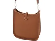 HERMES　エルメス　エヴリンTPM　ゴールド　トリヨンクレマンス　SV金具　ショルダーバッグ【431】