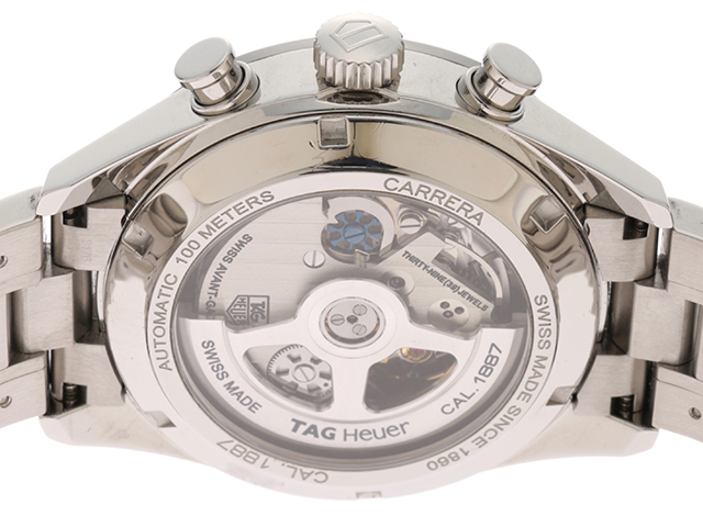 TAG HEUER 磨き済 CAR2110-4 カレラ キャリバー1887 TAG HEUER 磨き済 CAR2110-4 カレラ キャリバー1887 - メルカリ