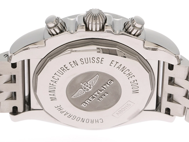 BREITLING ブライトリング クロノマット44 AB0115 ブラウン メンズ 自動巻き （2148103574207）【200】