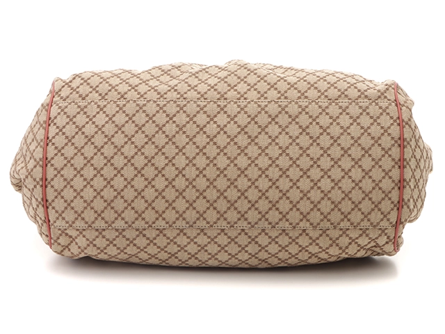 GUCCI グッチ ハンドバッグ ディアマンテ スーキー ベージュ/ピンク キャンバス/レザー 223974【472】2148103574580