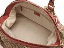 GUCCI グッチ ハンドバッグ ディアマンテ スーキー ベージュ/ピンク キャンバス/レザー 223974【472】2148103574580