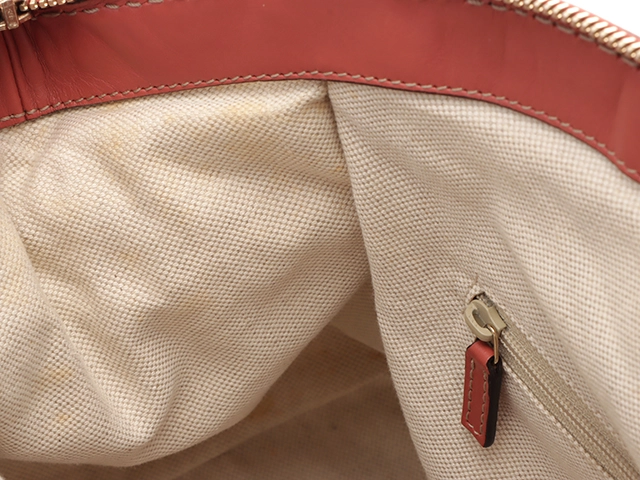 GUCCI グッチ ハンドバッグ ディアマンテ スーキー ベージュ/ピンク キャンバス/レザー 223974【472】2148103574580