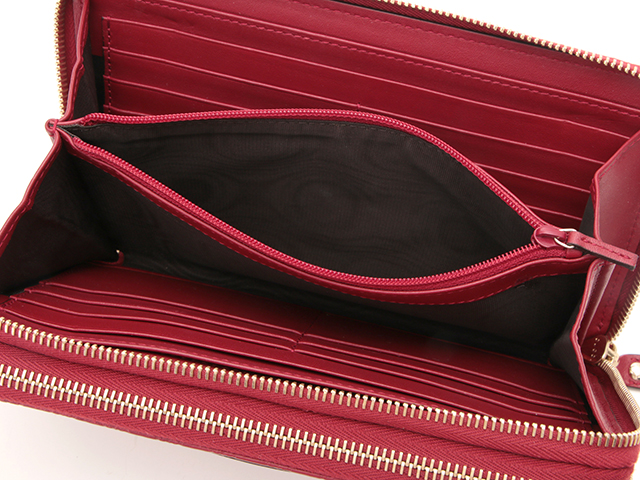 GUCCI グッチ マイクログッチシマ トラベルケース レッド