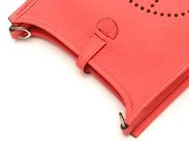 HERMES エルメス ショルダーバッグ エヴリンTPM ローズテキサス トリヨンクレマンス シルバー金具 B刻印 2148103575242【430】